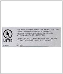 UL Approved Labels from a Certified Vendor