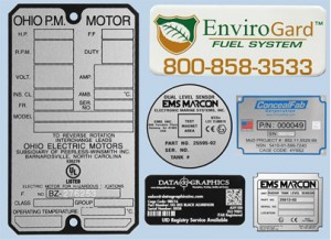 Custom Metal Asset Tags. Award Winning Fixed Asset Labels Printer