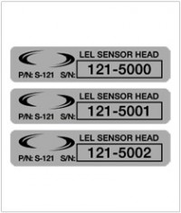 Serialized Custom Aluminum Labels