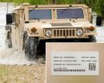 UIDs Trusted by the DoD - IUID Tag on Military Vehicles