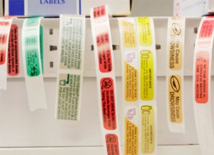 Colorful Flexo Asset Tagging Roll Labels