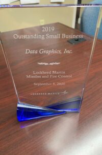 2019 Outstanding Small Business Supplier to Lockheed Martin