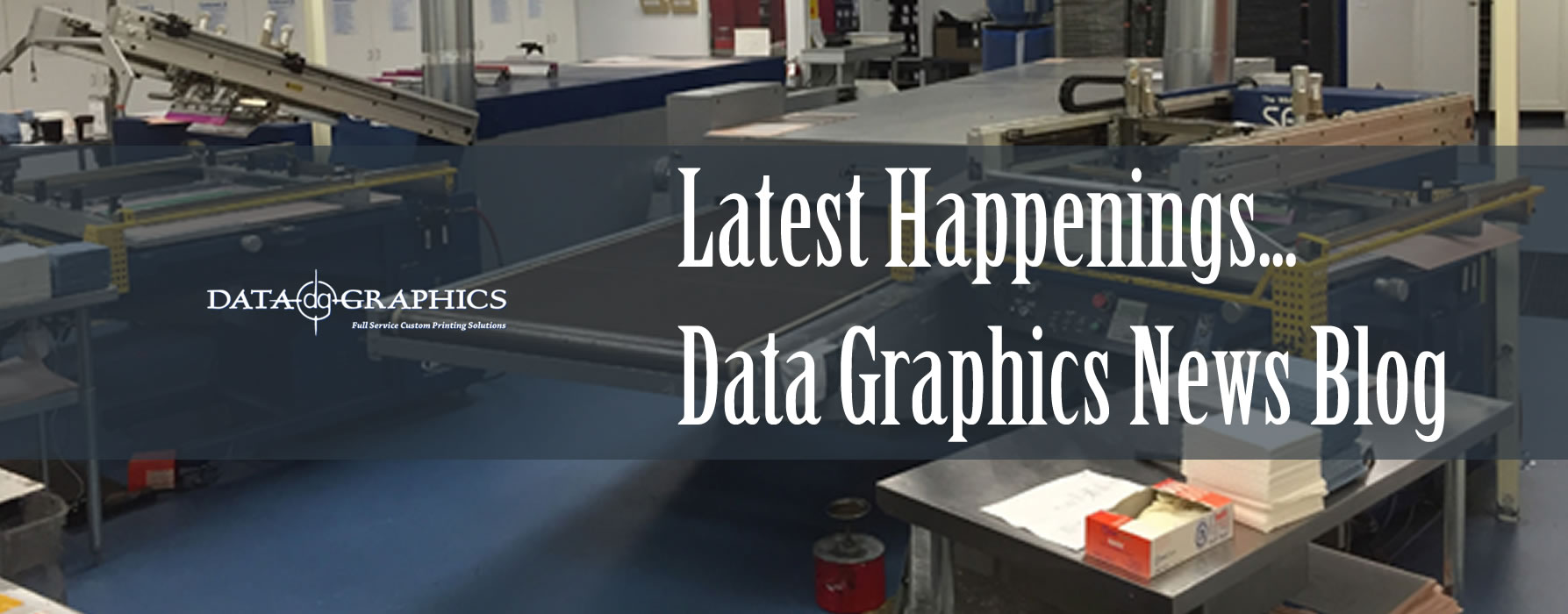 Data Graphics Latest Happenings - Blog