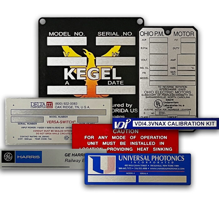 How Custom Equipment Nameplates Ensure Compliance with Industry Regulations